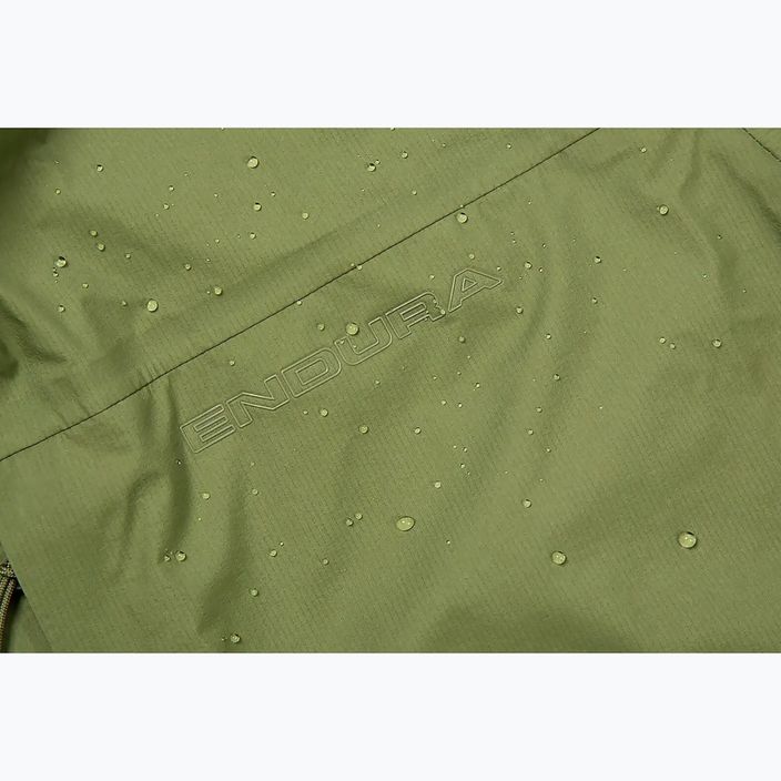 Men's cycling jacket Endura GV500 Waterproof olive green 3