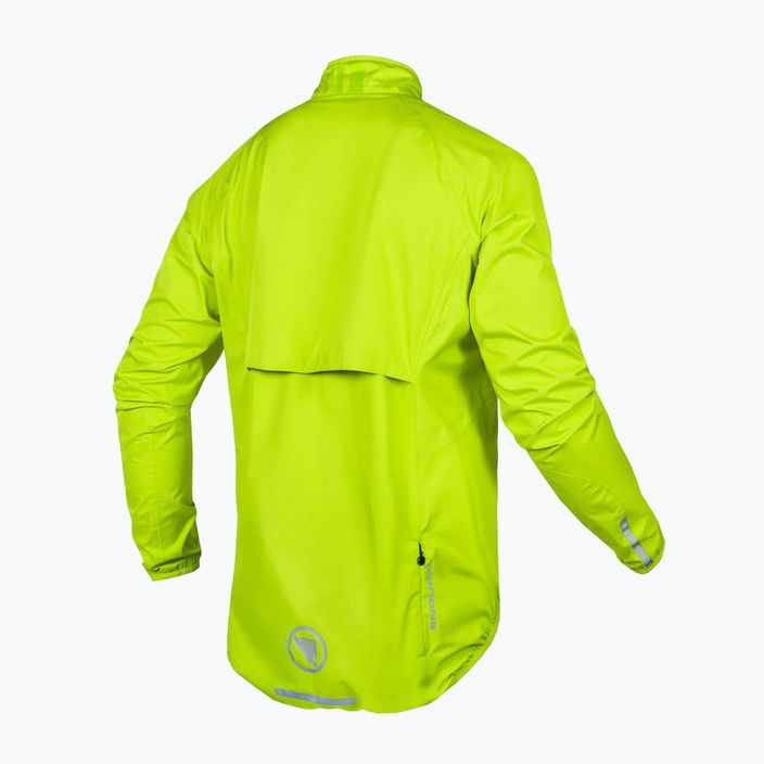 Men's cycling jacket Endura Xtract II hi-viz yellow 8