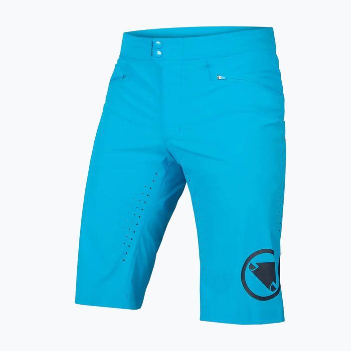 Men's Endura Singletrack Lite Short Sht electric blue cycling shorts 6