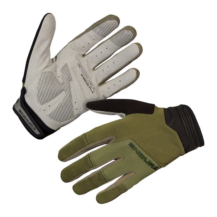 Men's cycling gloves Endura Hummvee Plus II olive green 2