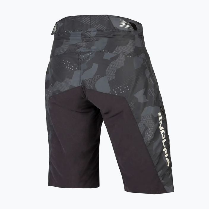 Men's Endura Singletrack II Short black camo cycling shorts 7