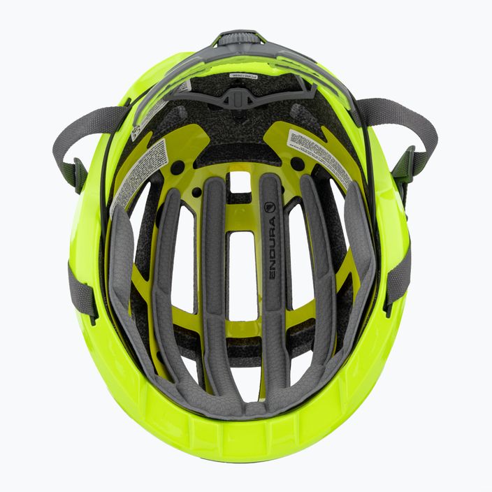 Endura bicycle helmet FS260-Pro MIPS hi-viz yellow 5