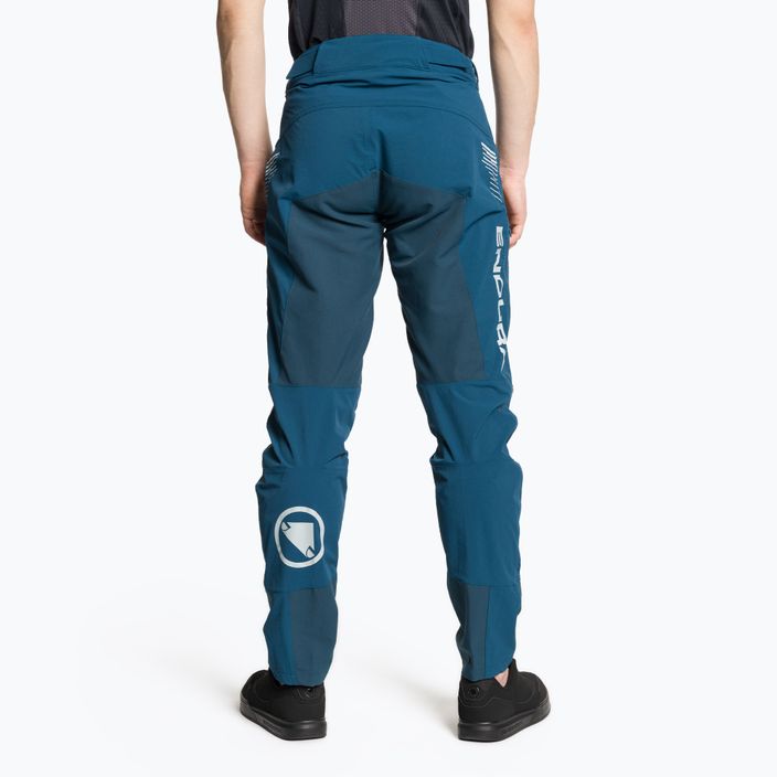 Men's Endura Singletrack II cycling trousers blueberry 2