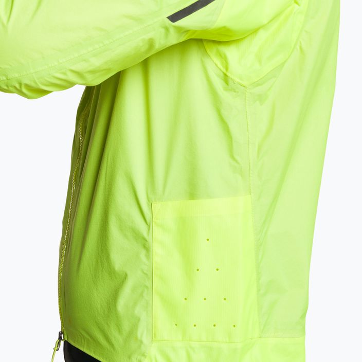 Men's cycling jacket Endura Pro SL Waterproof hi-viz yellow 5