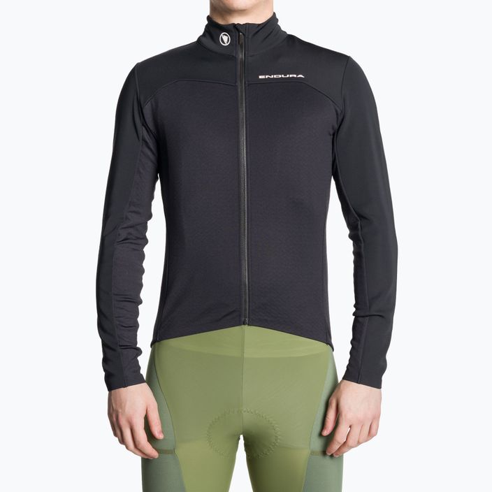 Men's Endura FS260-Pro Roubaix cycling sweatshirt black