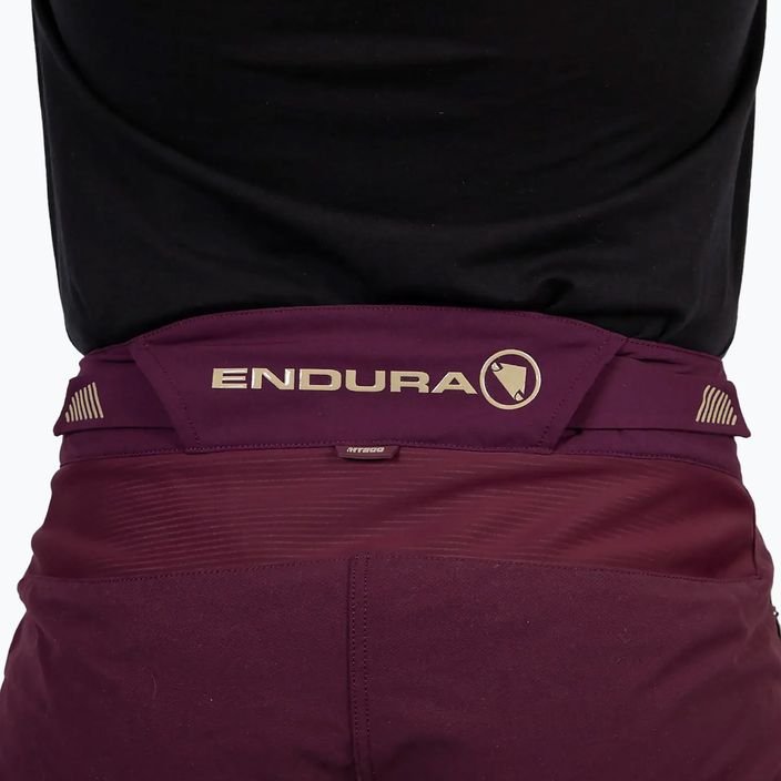 Endura MT500 Burner men's cycling trousers aubergine 8