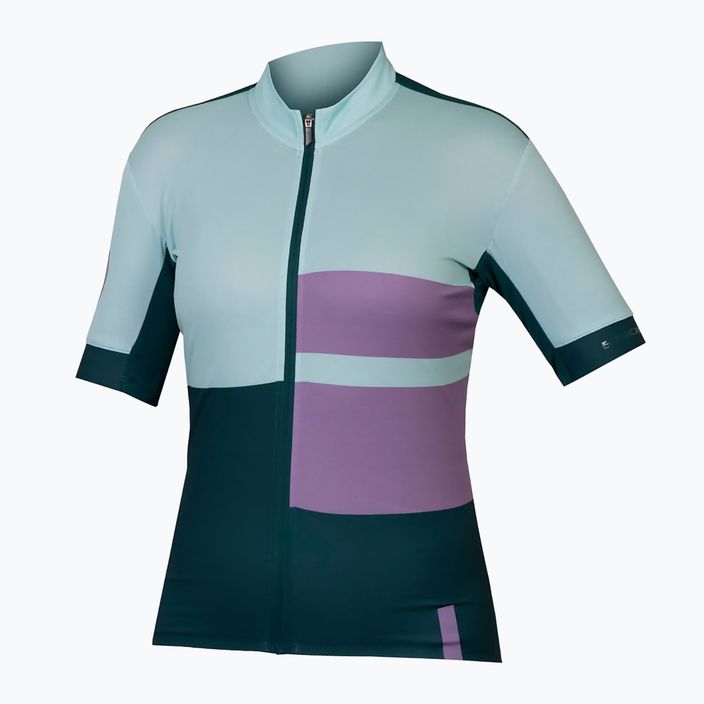 Women's cycling jersey Endura FS260 Print S/S violet 9