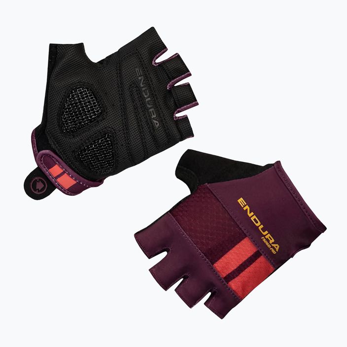 Women's cycling gloves Endura FS260-Pro Aerogel aubergine 5