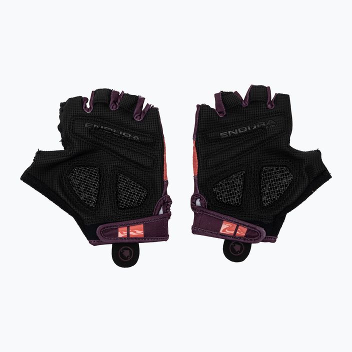 Women's cycling gloves Endura FS260-Pro Aerogel aubergine 2