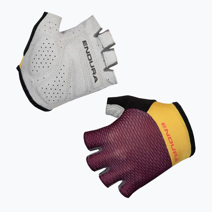 Women's cycling gloves Endura Xtract Lite aubergine 5