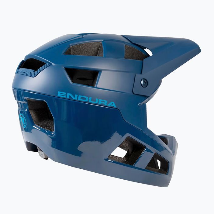 Endura Singletrack Full Face bike helmet blueberry 4