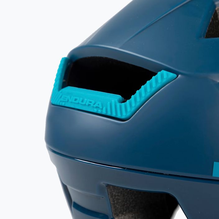 Endura Singletrack Full Face bike helmet blueberry 7