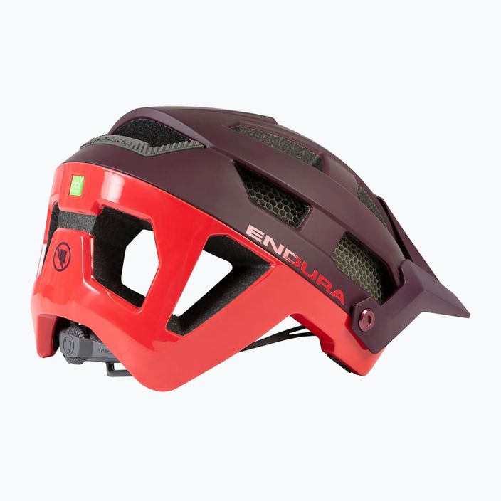 Endura Singletrack MIPS bicycle helmet pomegranate 4