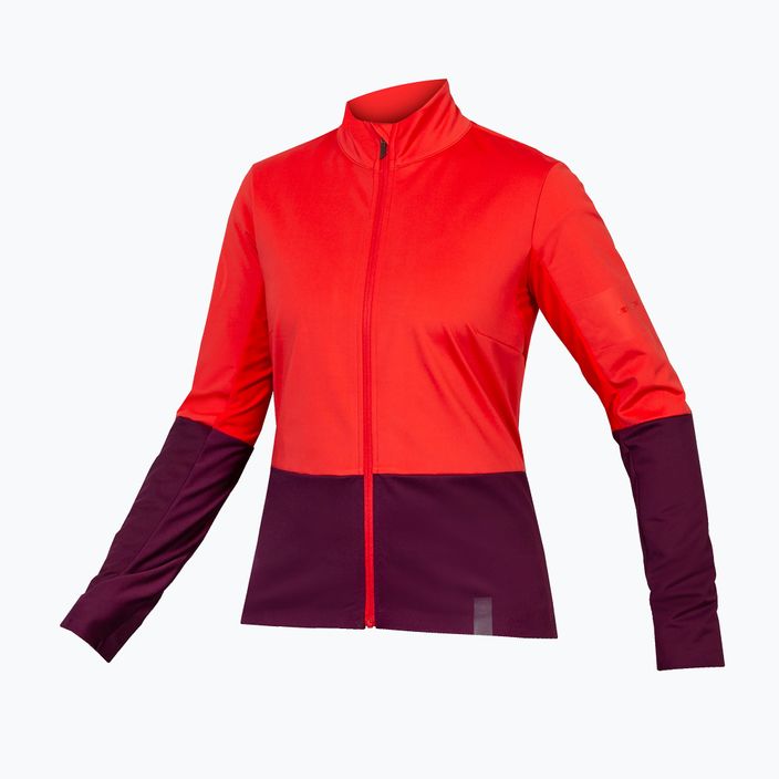 Endura FS260 Jetstream aubergine women's cycling longsleeve 5