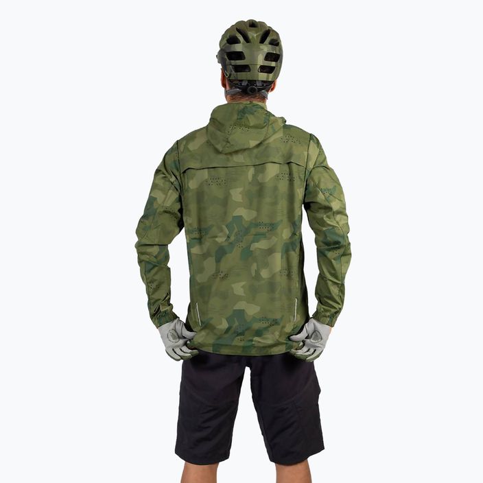 Men's Endura Hummvee Windshell cycling jacket tonal olive 4