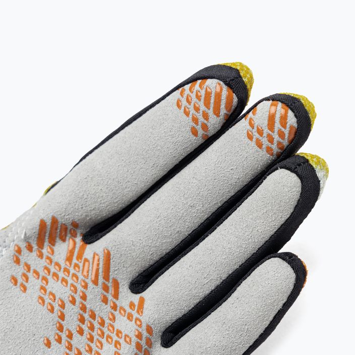 Endura Hummvee mustard children's cycling gloves 5