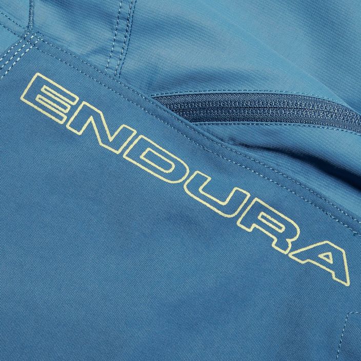 Men's Endura Hummvee Short blue steel cycling shorts 11