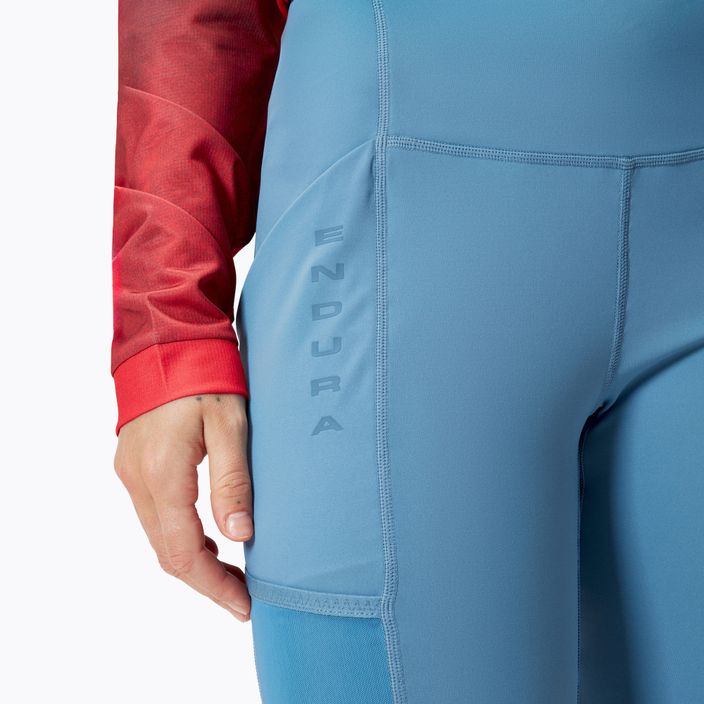 Women's cycling trousers Endura Singletrack blue steel 5