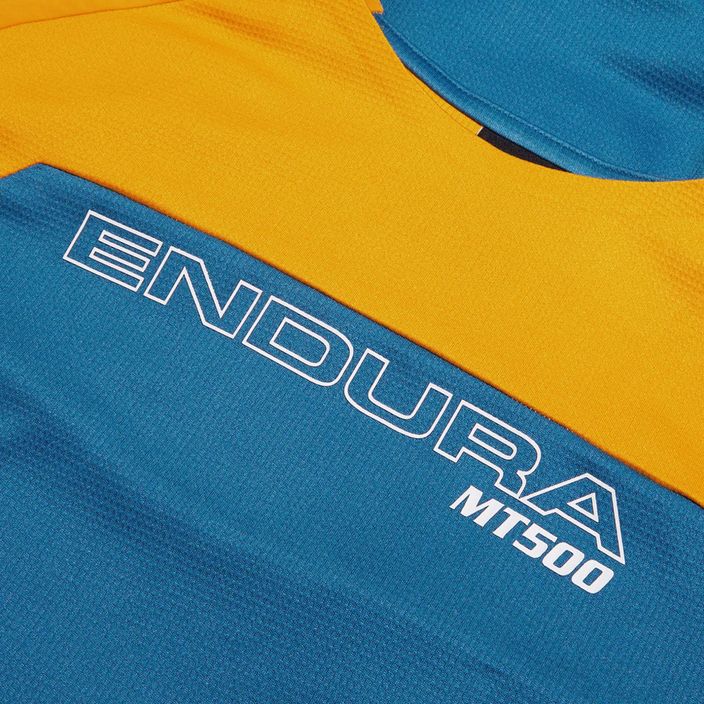Endura MT500 Burner blue steel men's cycling longsleeve 10