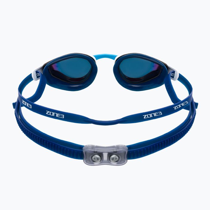 ZONE3 Viper Mirror swim goggles navy/white SA19GOGVI117 5