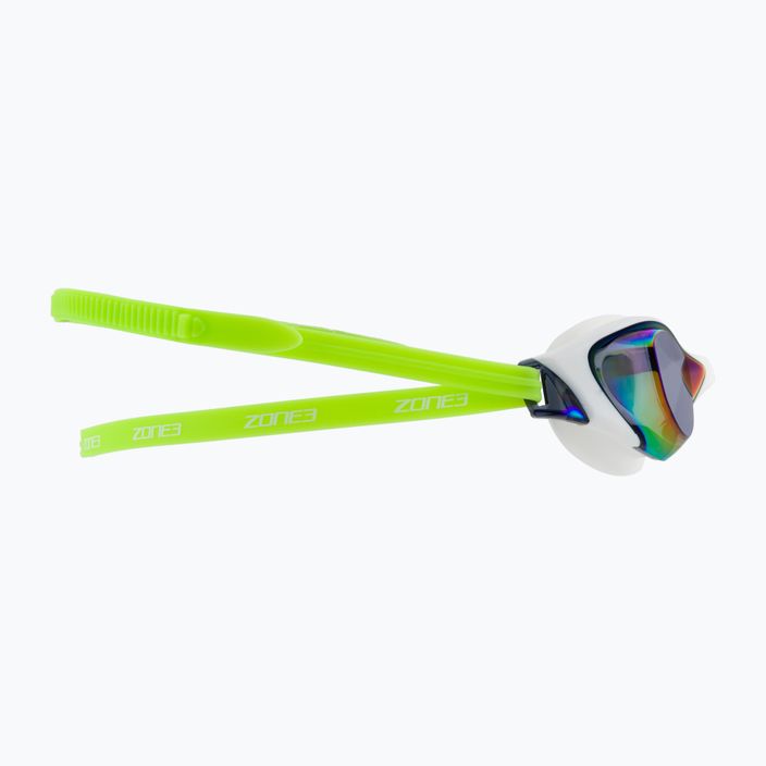 ZONE3 Aspect rainbow mirror/lime/white swimming goggles SA20GOGAS117 3