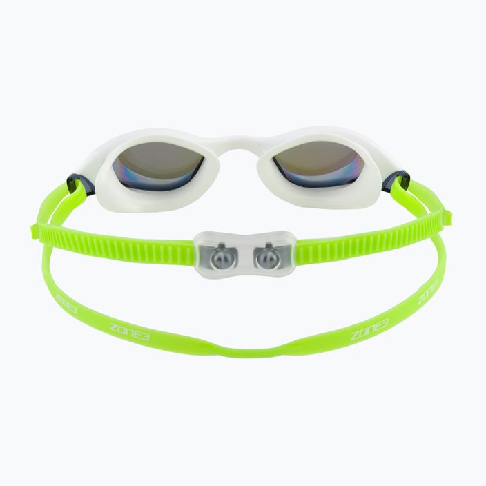 ZONE3 Aspect rainbow mirror/lime/white swimming goggles SA20GOGAS117 5