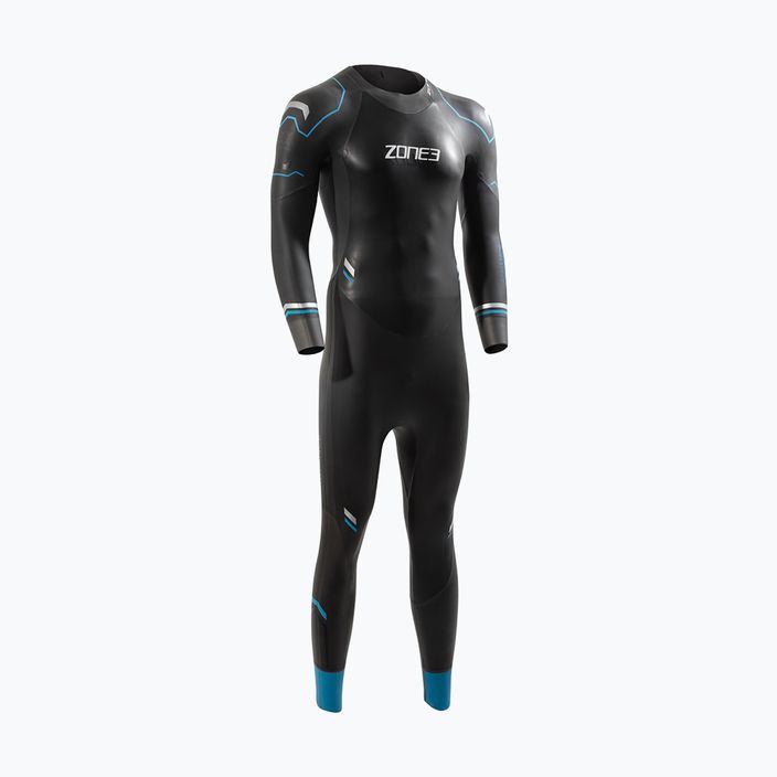 ZONE3 Advence men's triathlon wetsuit black WS21MADV101
