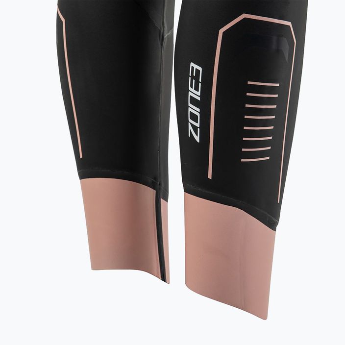 Women's ZONE3 Vision black/rose pink/gun metal wetsuit 5