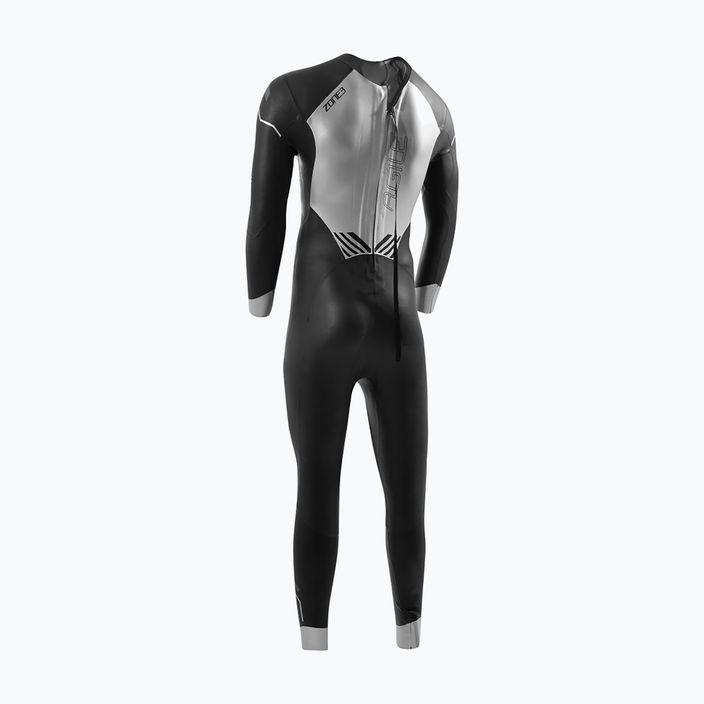 Men's ZONE3 Agile triathlon wetsuit black WS21MAGI116 2