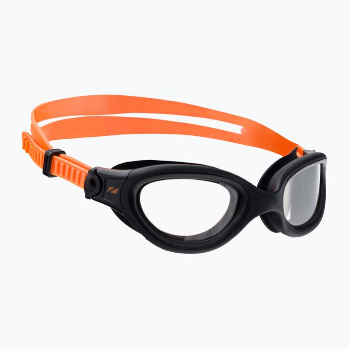 ZONE3 Venator-X Swim goggles black/neon orange SA21GOGVE113