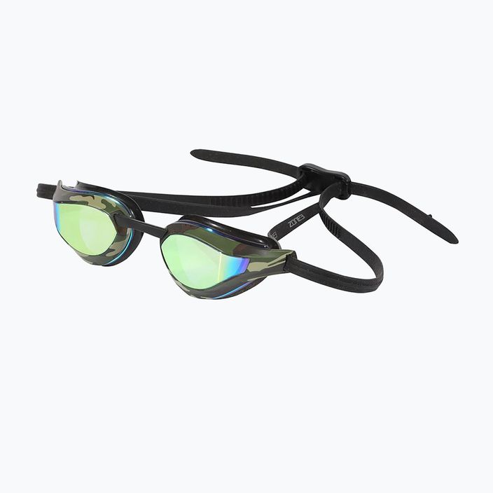 ZONE3 Viper-Speed black/green/camo swimming goggles