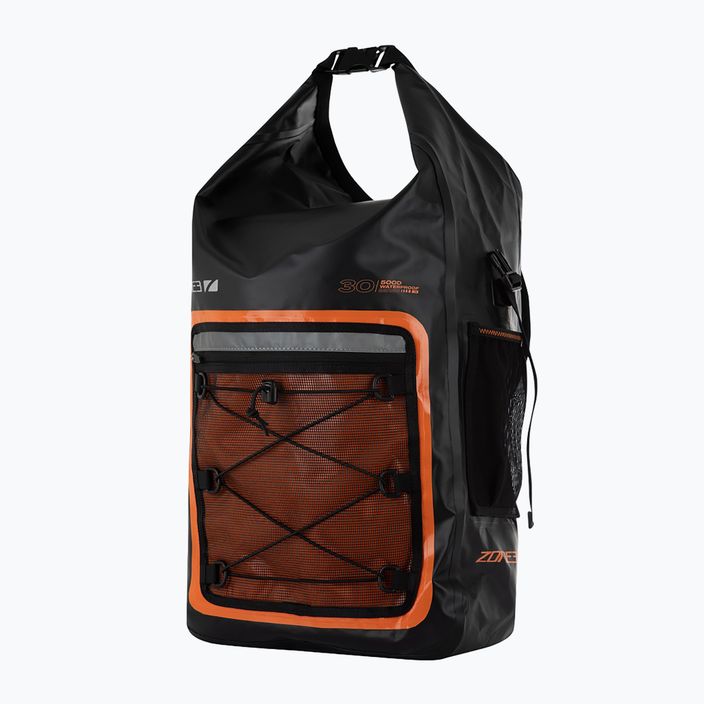 ZONE3 Dry Bag Waterproof 30 l orange/black backpack
