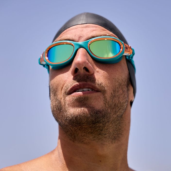 ZONE3 Venator-X Swim goggles teal/cooper 7