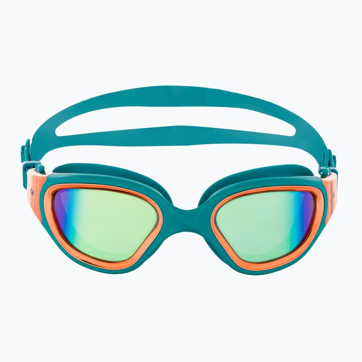 ZONE3 Vapour teal/copper swimming goggles 2