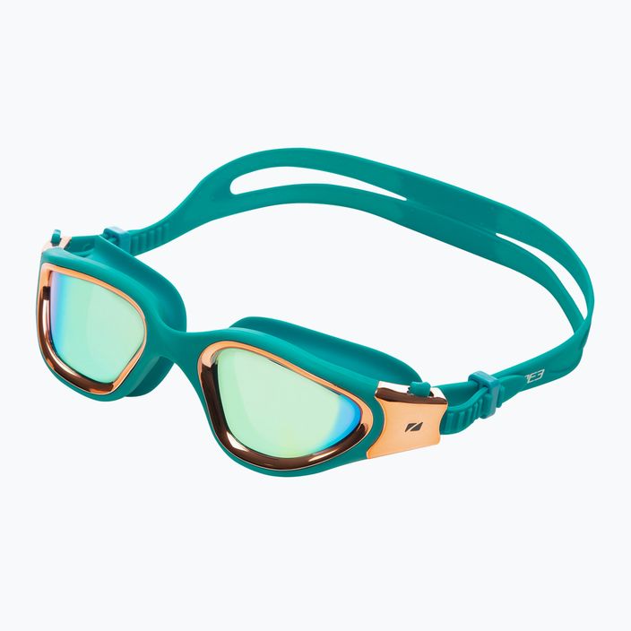 ZONE3 Vapour teal/copper swimming goggles 6