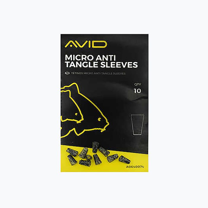 Avid Carp Micro Antitangle Sleeve elastics 10 pcs. Camo A0640074 2