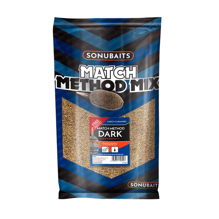 Sonubaits Match Method Mix Dark brown groundbait S1770021 2