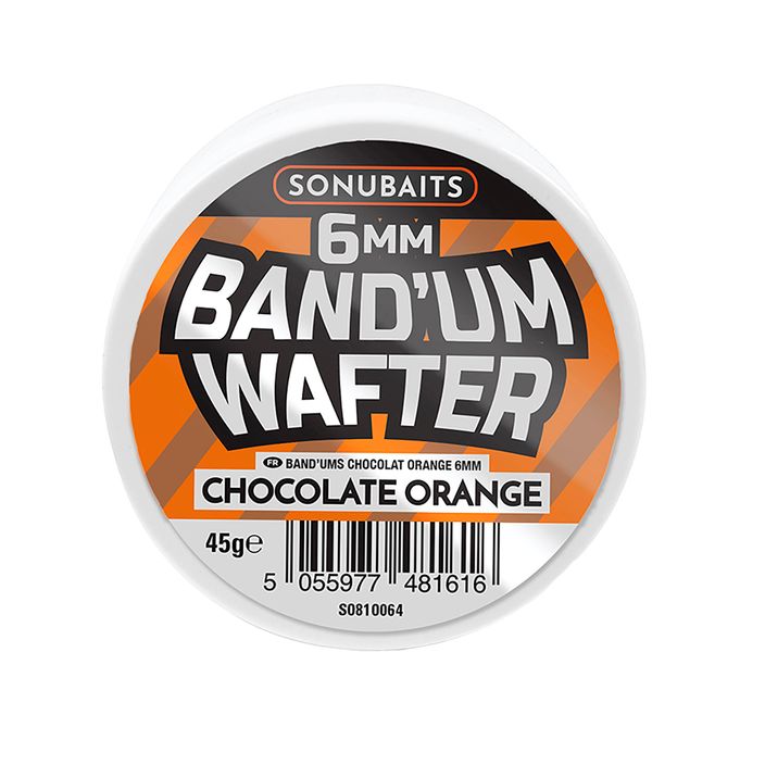 Sonubaits Band'um Wafters Chocolate Orange hook bait dumbells S1810073 2