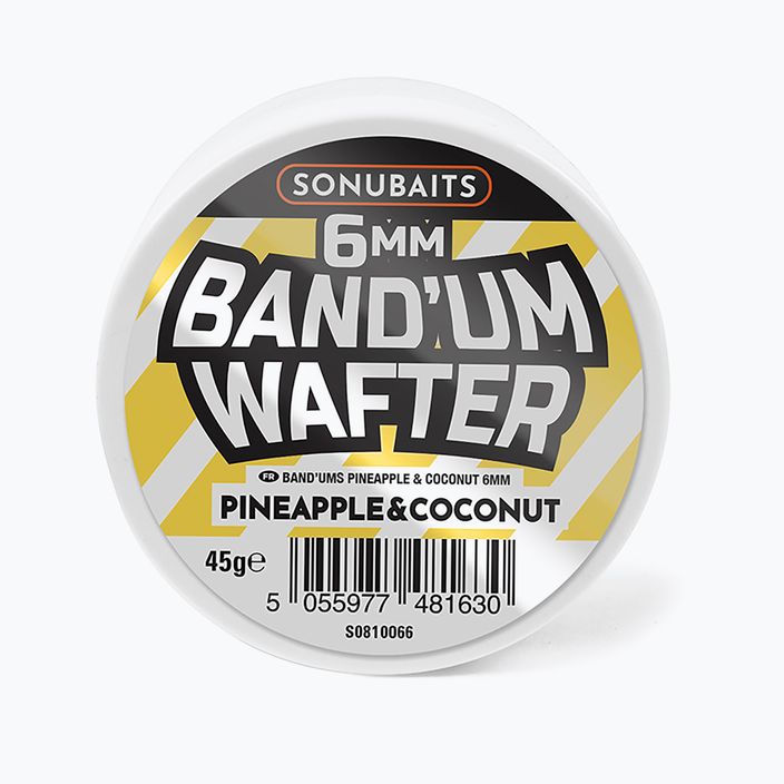 Sonubaits Band'um Wafters Pineapple Coconut hook bait dumbells S1810075