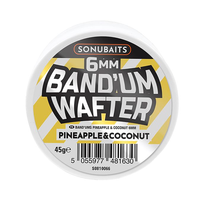 Sonubaits Band'um Wafters Pineapple Coconut hook bait dumbells S1810075 2
