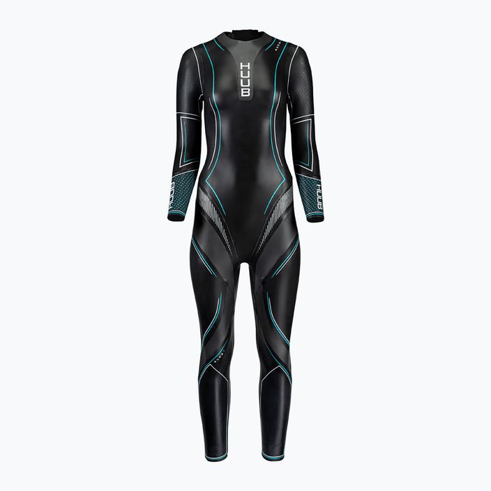 Women's triathlon wetsuit HUUB Aura 2 3:3 black/blue AUR233SBM