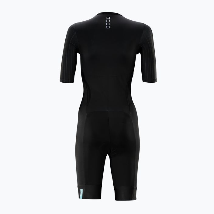 Women's HUUB Eternal Aero LC Triathlon Suit black/mint 2