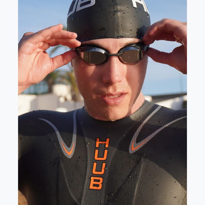 HUUB Men's Triathlon wetsuit Vengeance 3:5 black/orange 5