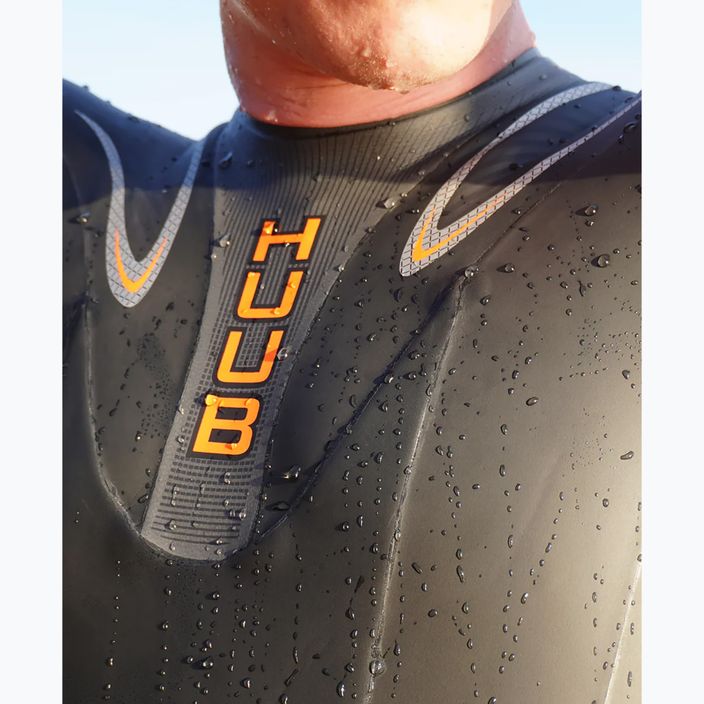 HUUB Men's Triathlon wetsuit Vengeance 3:5 black/orange 7