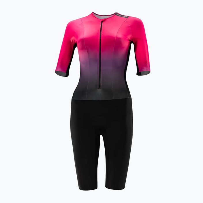 Women's Triathlon Suit HUUB Collective Tri Suit black/rose fade 3