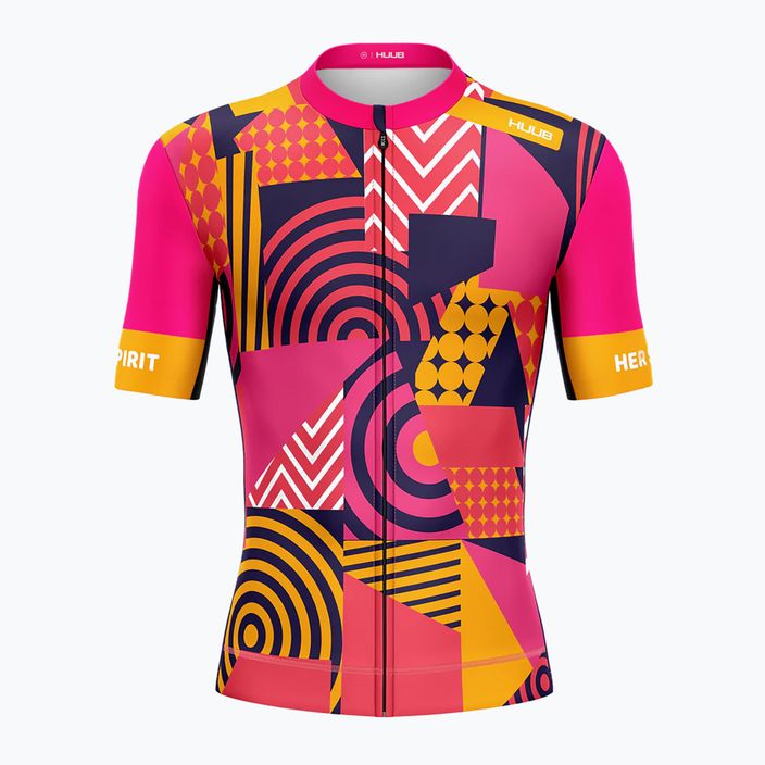 Women's cycling jersey HUUB Her Spirit patchwork