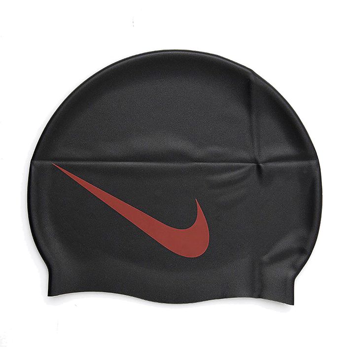 Nike BIG SWOOSH swimming cap black/red NESS5173-173 2