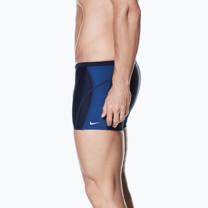 Men's Nike Poly Solid swim boxers navy blue TESS0053-440 5
