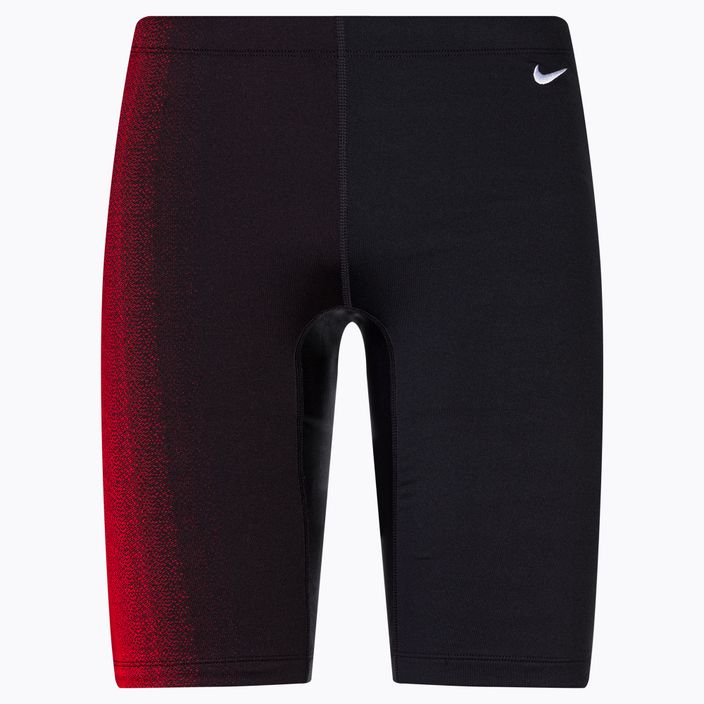 Men's Nike Fade Sting Jammer swimwear black and red NESS8052-614