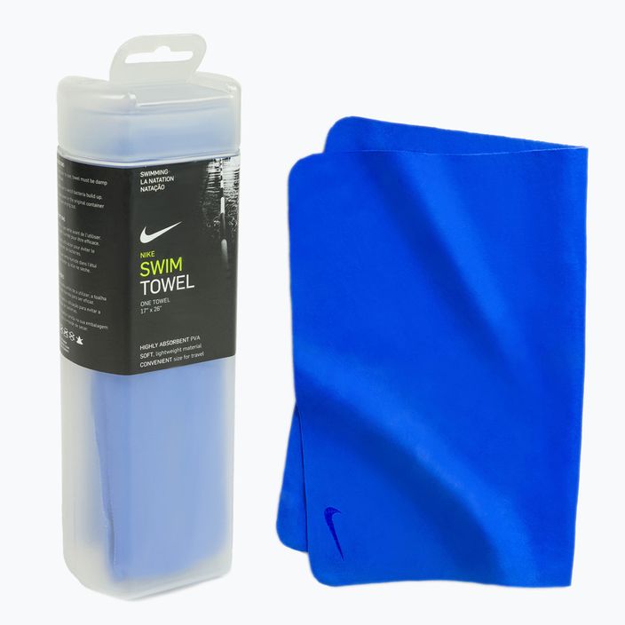 Nike Hydro quick-dry towel blue NESS8165-425
